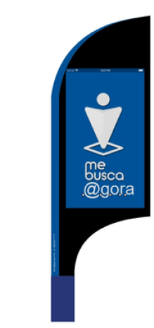 Wind Banner Para Transporte por Aplicatico Me Busca Agora