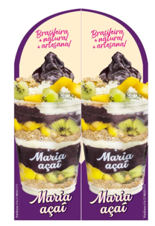 Wind Banner Açai lojas Maria Açaí