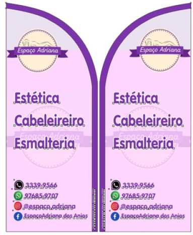 Wind Banner Espaço Adriana Estética