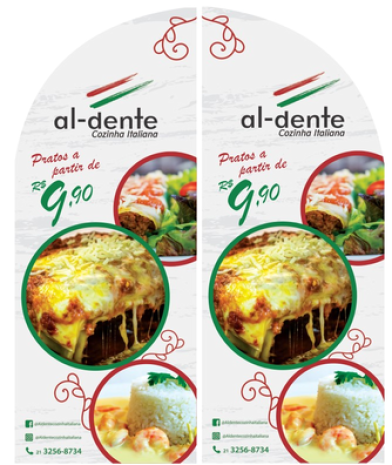 Wind Banner Al-dente Cozinha Italiana