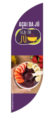 Wind Banner Açaí da Jú