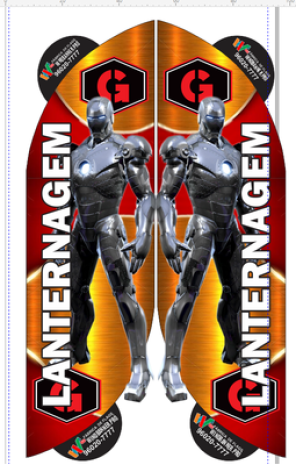 Wind Banner para Boutique Automotiva Garage